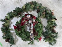 Christmas Wreath And Garland