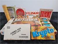 Lot Of Vintage Games & Domino's