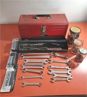 Toolbox With Various Hardware