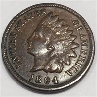 1894 Indian Head Penny High Grade