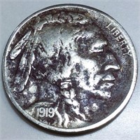 1919-D Buffalo Nickel High Grade Rare Date