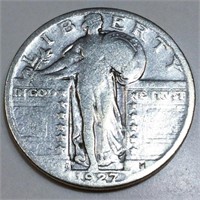 1927-D Standing Liberty Quarter Rare Date