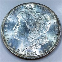 1881-O Morgan Silver Dollar Uncirculated