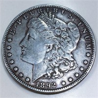 1892 Morgan Silver Dollar High Grade