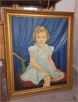 Original Painting Of A Young Girl
