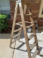 Vintage Unique Wooden Ladder