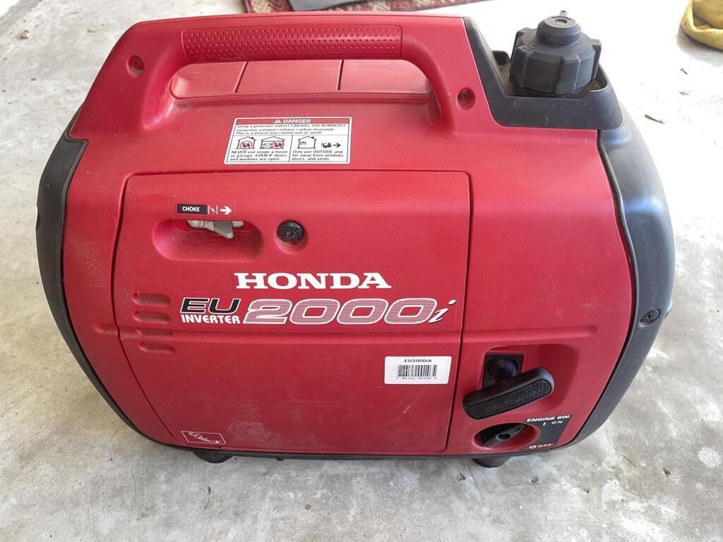 Honda Eu Inverter 2000i Generator (inop)