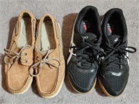 Ladies Sperry's & Asics Shoe Lot  Size 7.5 And 8