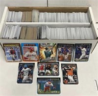 Box Of Mixed Baseball Base Cards