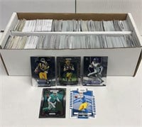 Box Of Mixed Football Base Cards