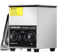 ($89) CREWORKS Ultrasonic Cleaner w Heater and
