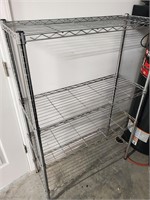 Metal garage shelf storage