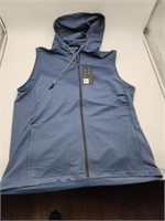 NEW VRST Men's Full-Zip Hooded Vest - L