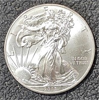 2013 .999 1oz Silver Eagle $1 Dollar Coin