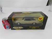 1967 Pontiac GTO , voiture die cast 1:18 American