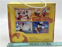 NEW Disney Mickey & Minnie 4ct Puzzle