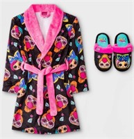 NEW Girls S L.O.L. Surprise! Robe with Slippers