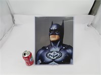 Photo 11x14po signée par George Clooney , Batman