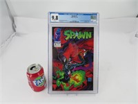 Spawn #1 , Comic book gradé CGC 9.8