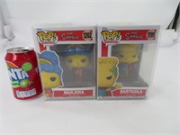 2 figurines Funko Pop The Simpsons