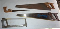 lot of hand saws