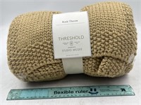 NEW Threshold Knit Throw Blanket