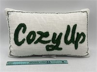 NEW Threshold "Cozy Up" Toss Pillow
