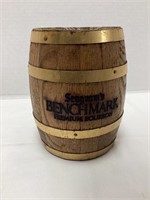 Seagram's Benchmark Bourbon Barrel Bank