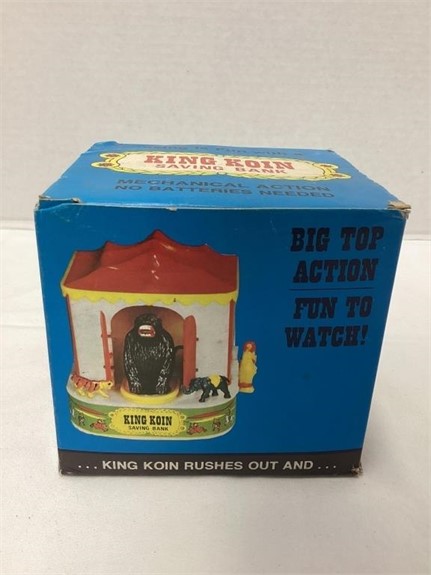 May Collectible Coin Bank Auction