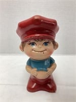 Boy with Red Hat Coin Bank