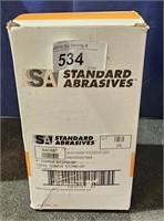Standard Abrasive 4" Coarse S/COND GP  qty 25