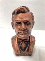 Abraham Lincoln Bust Coin Bank