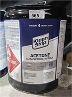 5 Gallon Klean Strip Acetone    No Shipping  Local