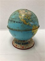 J. Chein Metal Globe Bank