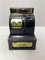 Uncle Sam's Three Coin Register Bank