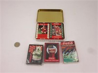 Jeux de cartes + cassette audio, Coca-Cola