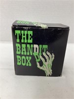 The Bandit Box Coin Bank in Box