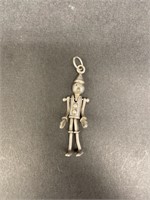 Vintage Articulated Pinocchio Charm