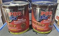 2 Gallons Pro15 Rust Preventive Semi Gloss Black