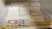 12 US Mint sets, ‘68 - 1982, missing ‘74 & ‘80