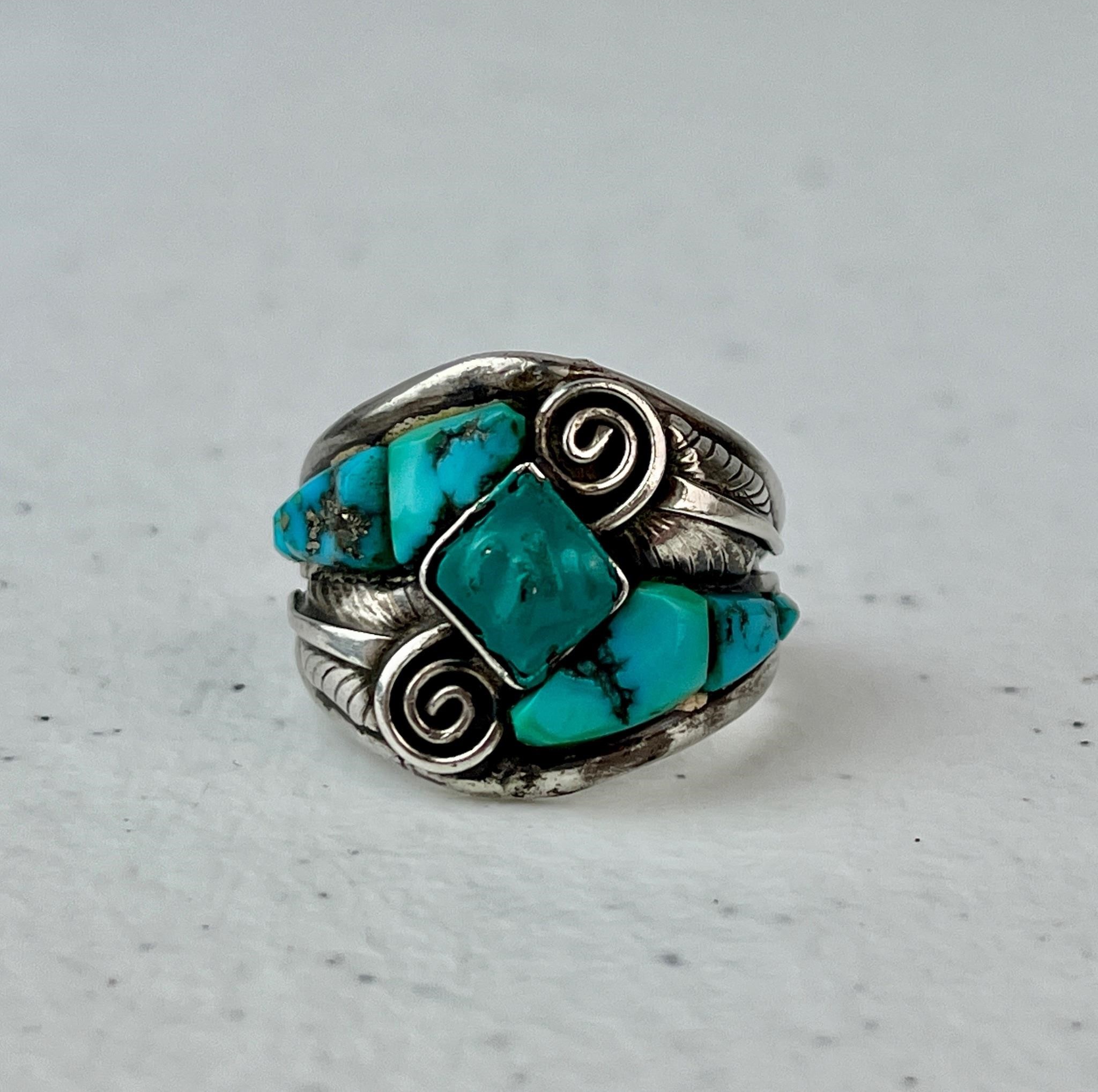 Sterling Silver Turquoise? Stone Ring