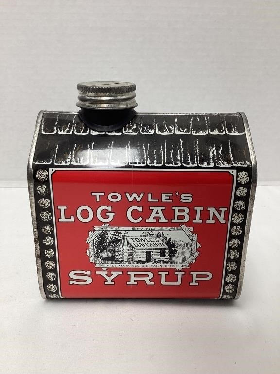Towles Log Cabin Syrup Coin Bank