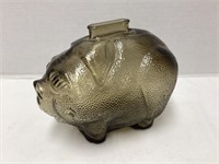 Smoke Glass Piggy Bank