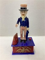 Plastic Uncle Sam Coin Bank