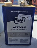 1 gallon Klean-Strip acetone