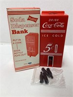 Coca-Cola Dispenser Coin Bank