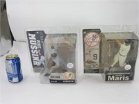 2 figurines de baseball Collectionnables
