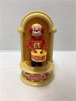 Circus Drummer Plastic Coin Bank