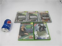 5 jeux vidéo pour Xbox