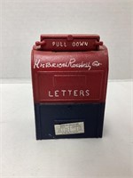Cast Iron Letter Box Coin Bank